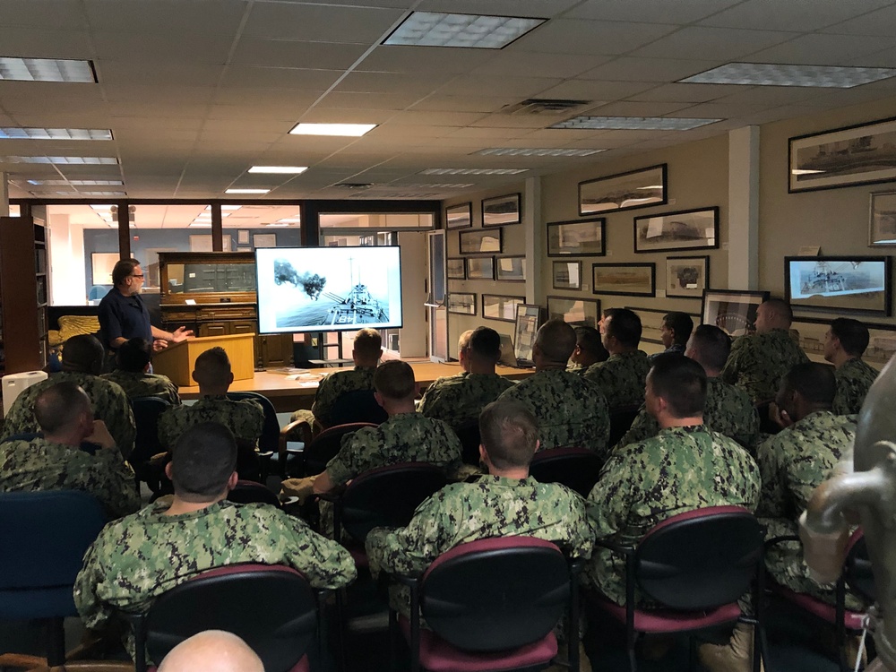 Naval Museum Annex hosts a historical presentaion