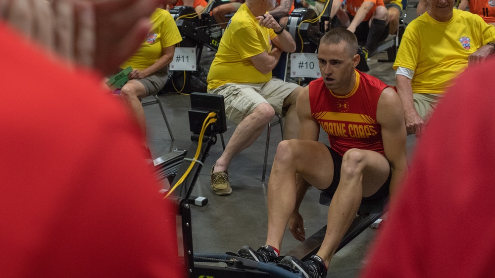 2019 DoD Warrior Games Indoor Rowing