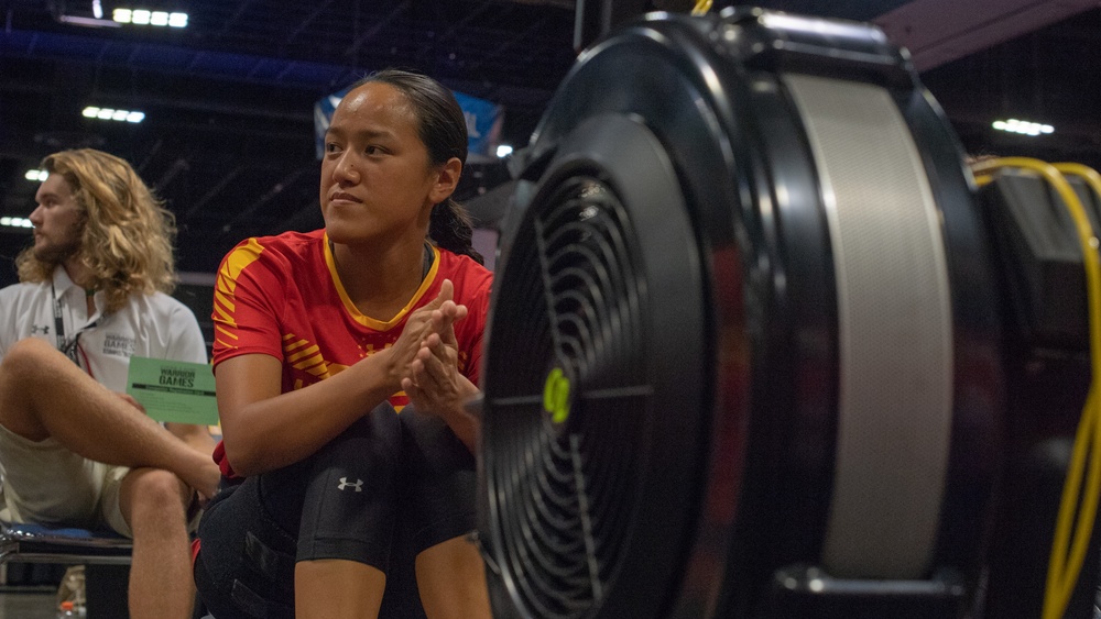2019 DoD Warrior Games Indoor Rowing