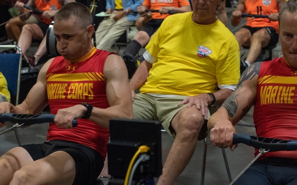 2019 DoD Warrior Games Indoor Rowing