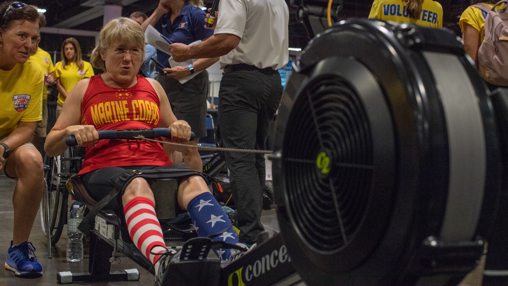 2019 DoD Warrior Games Indoor Rowing