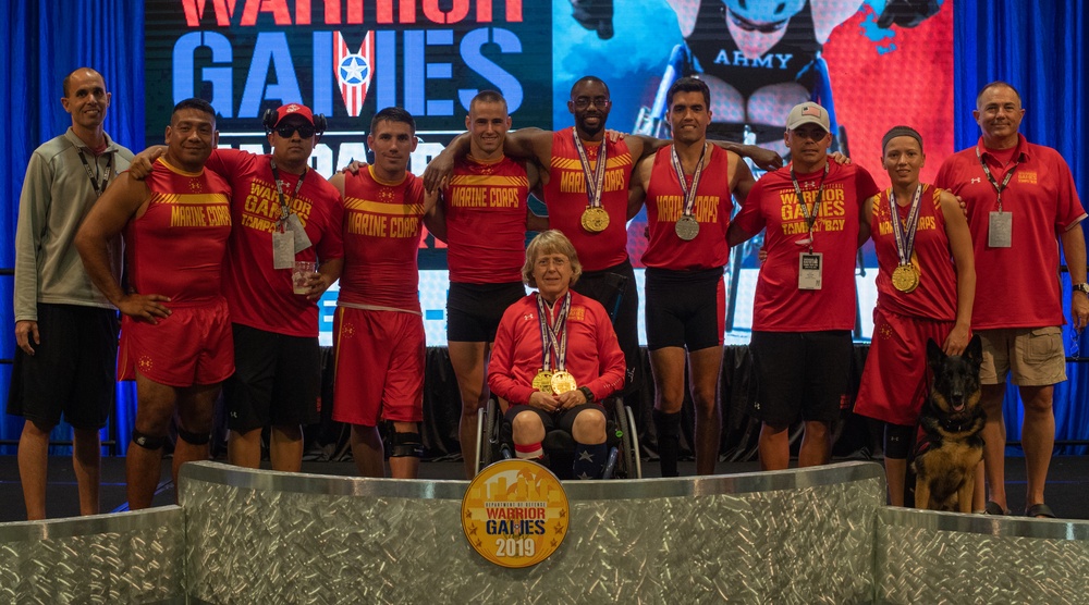 2019 DoD Warrior Games Indoor Rowing