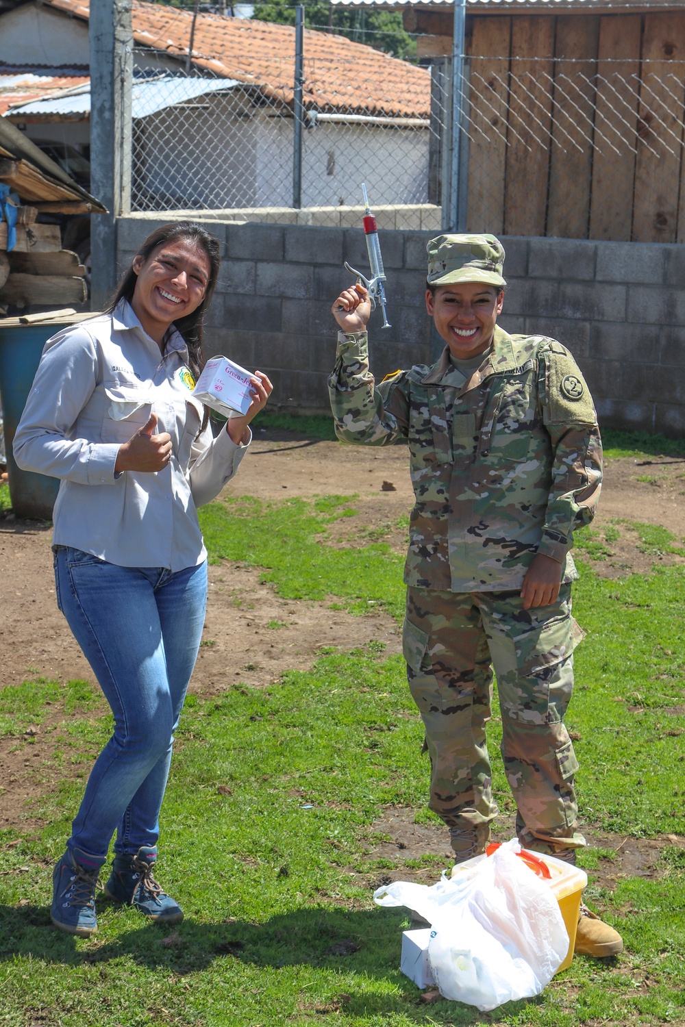 Soldier and student