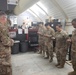 Brig. Gen. Clint E. Walker visits 450th Transportation Battalion