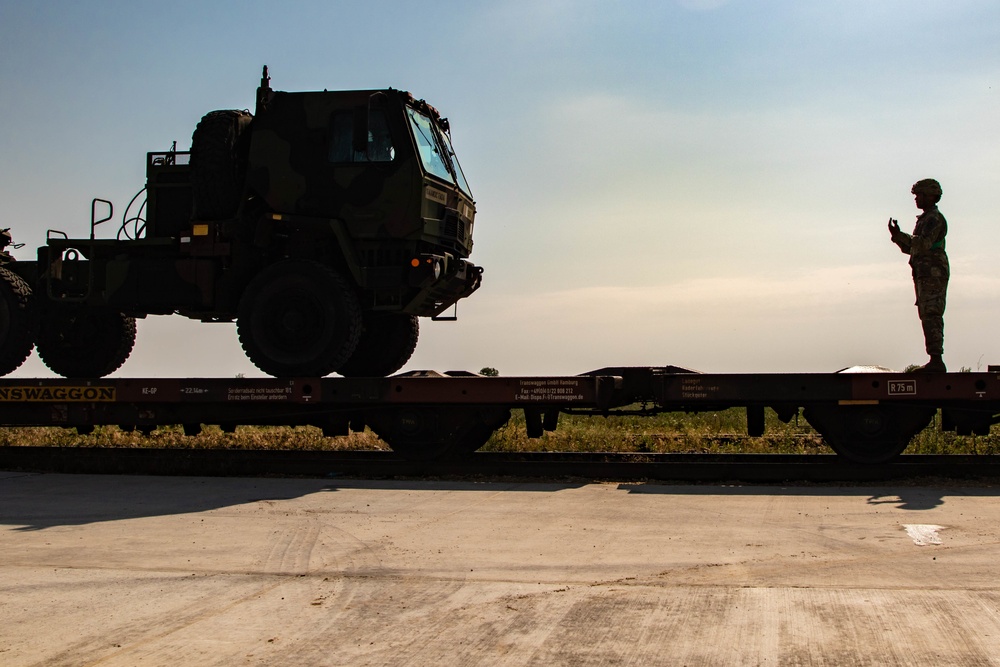 Railhead Operations at MKAB