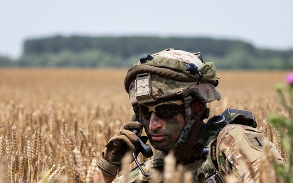Big Red One Soldiers seize air assault objective during Saber Guardian 19