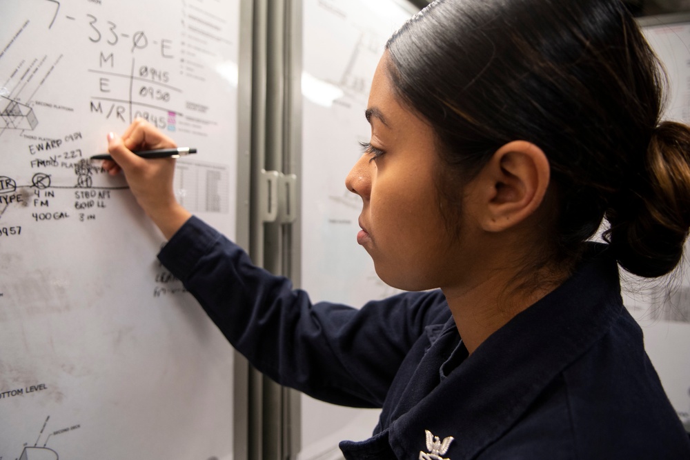 USS Green Bay (LPD 20) Damage Control Training Team