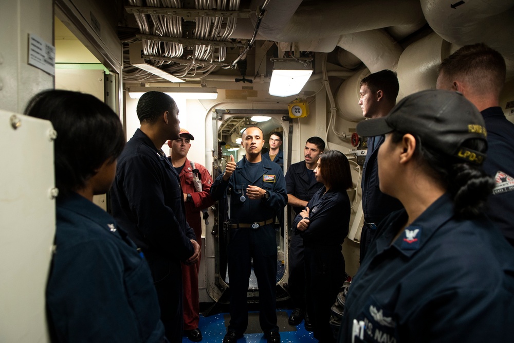 USS Green Bay (LPD 20) Damage Control Training Team