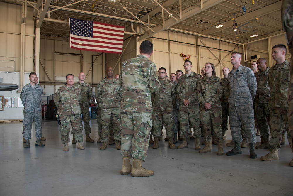 Chief of NGB Visits 175th Wing