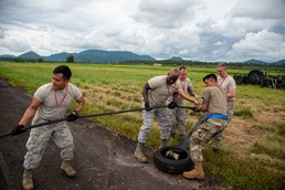35th Civil Engineer Squadron Airmen ensure F-16 pilots safety during Cope West 19