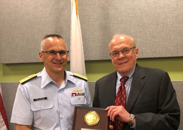 U.S. Coast Guard civilian guides global navigation standards