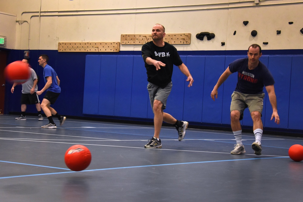 Schriever implements five D’s of dodgeball