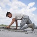 Grand Forks Air Force Base flightline undergoes pavement touch-ups