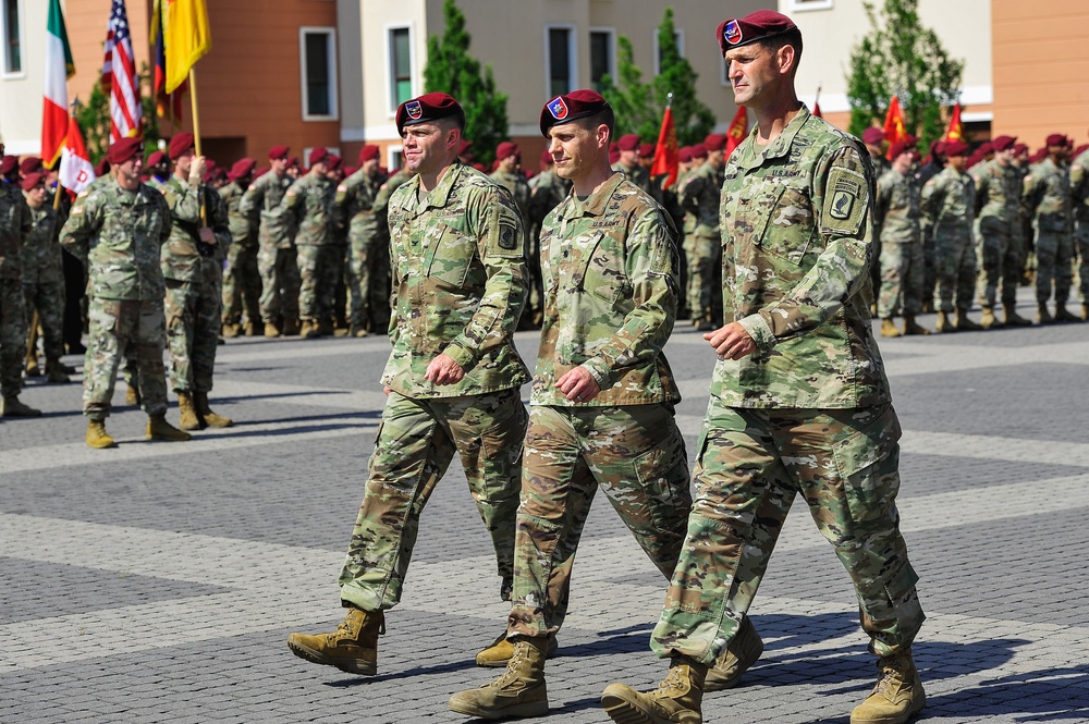 Commanders Prepare to Review Formation