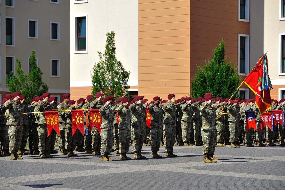 Sky Soldiers from the &quot;North of the Alps&quot; attend Ceremony in Italy