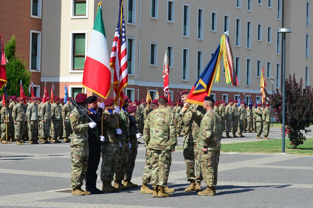 173rd Airborne Brigade, Change of Command Ceremony, June 27, 2019.