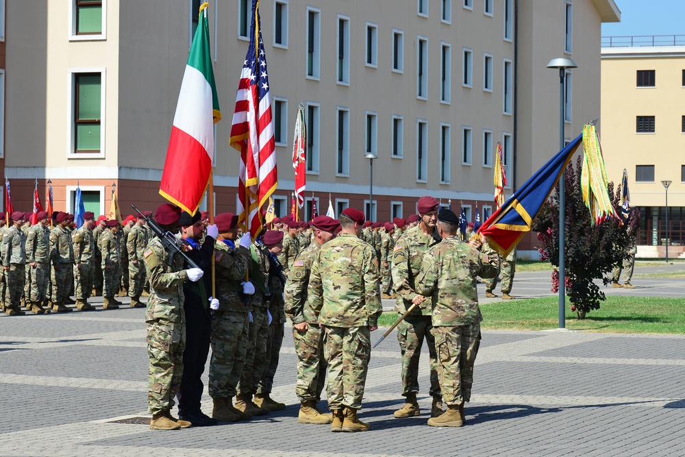 173rd Airborne Brigade, Change of Command Ceremony, June 27, 2019.