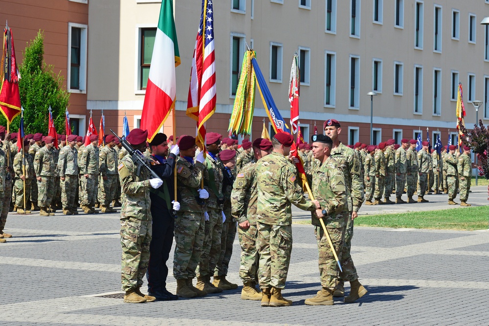 173rd Airborne Brigade, Change of Command Ceremony, June 27, 2019.