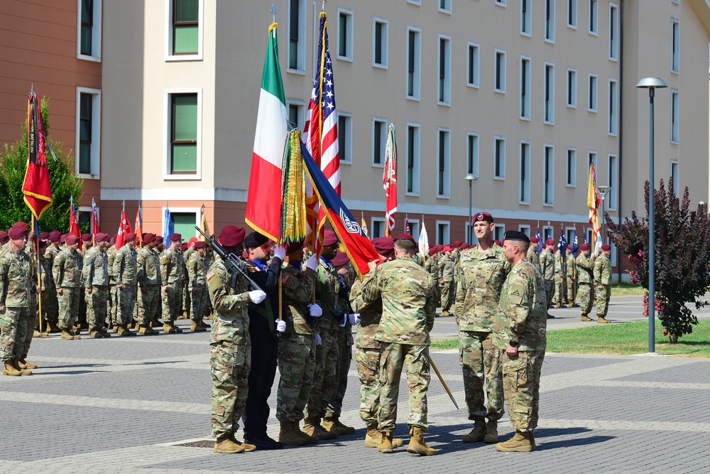 173rd Airborne Brigade, Change of Command Ceremony, June 27, 2019.