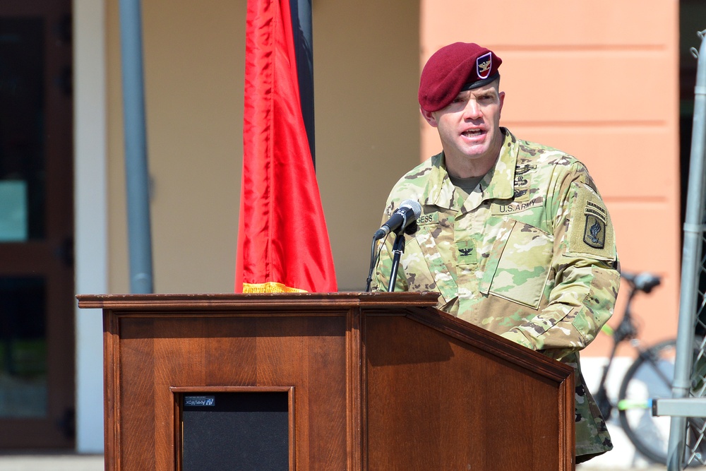 173rd Airborne Brigade, Change of Command Ceremony, June 27, 2019.