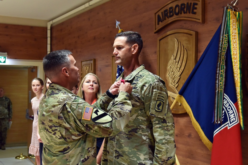 173rd Airborne Brigade, Change of Command Ceremony, June 27, 2019.