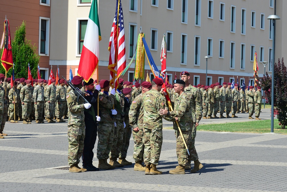 173rd Airborne Brigade, Change of Command Ceremony, June 27, 2019.