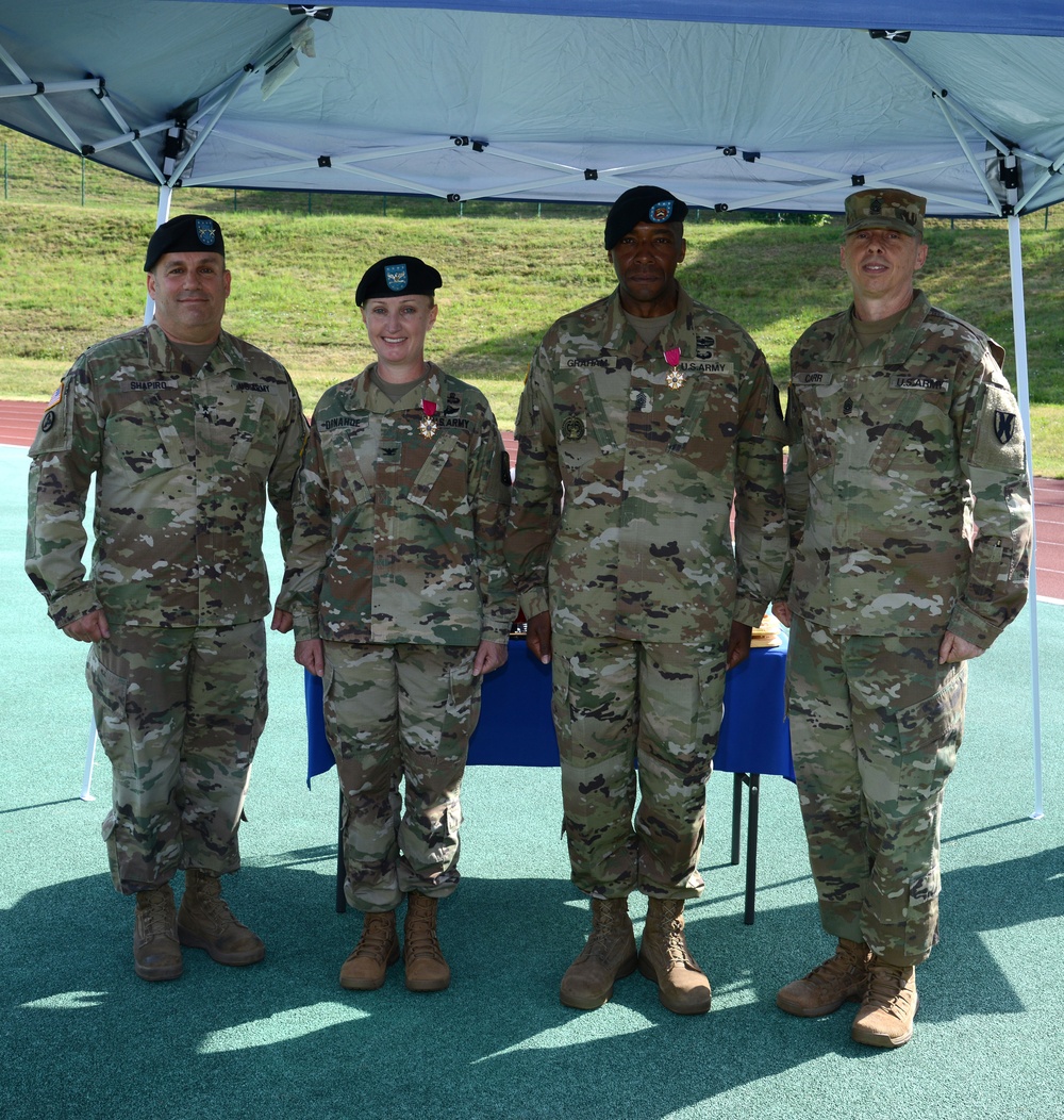 16th Sustainment Brigade Change of Command and Change of Responsibility Ceremony