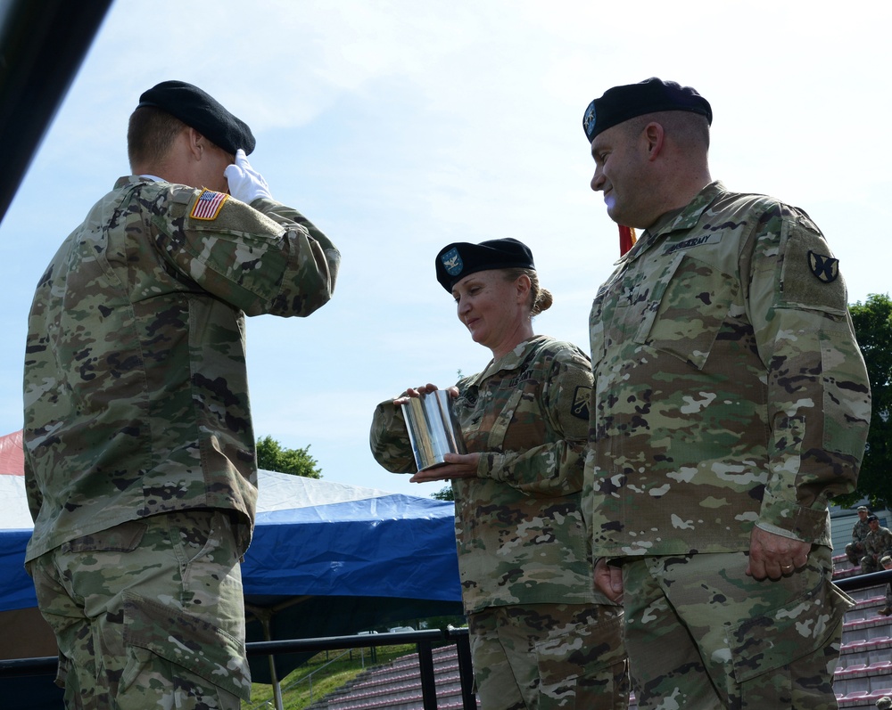 16th Sustainment Brigade Change of Command and Change of Responsibility Ceremony