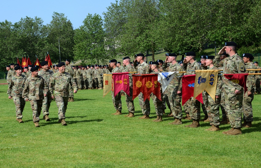 16th Sustainment Brigade Change of Command and Change of Responsibility Ceremony