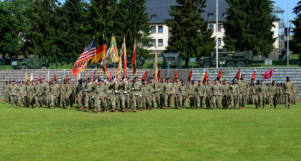 16th Sustainment Brigade Change of Command and Change of Responsibility Ceremony