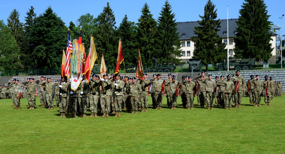 16th Sustainment Brigade Change of Command and Change of Responsibility Ceremony