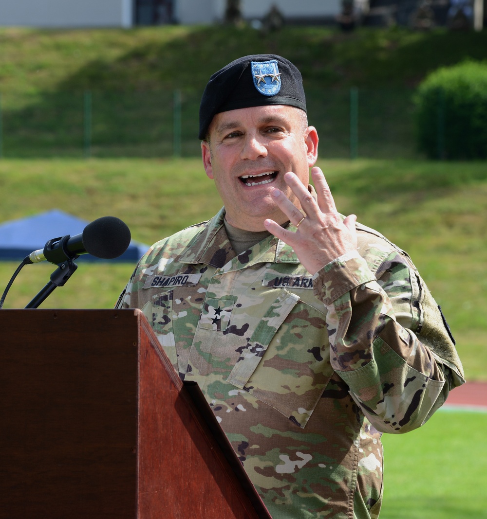 16th Sustainment Brigade Change of Command and Change of Responsibility Ceremony