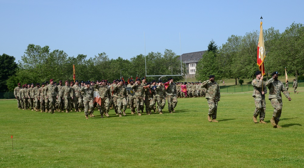 16th Sustainment Brigade Change of Command and Change of Responsibility Ceremony