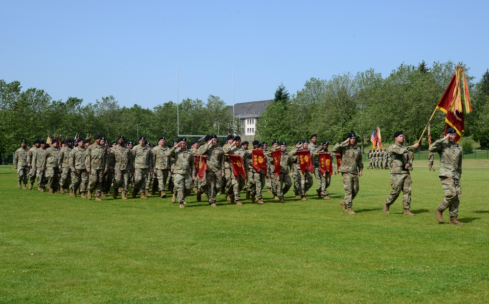 16th Sustainment Brigade Change of Command and Change of Responsibility Ceremony