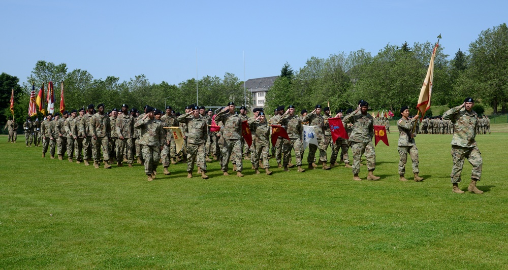 16th Sustainment Brigade Change of Command and Change of Responsibility Ceremony