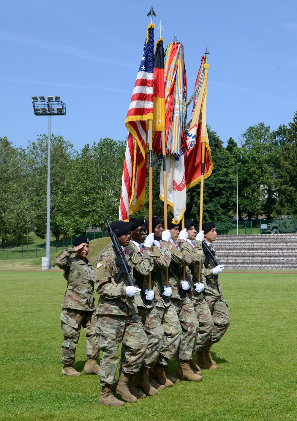 16th Sustainment Brigade Change of Command and Change of Responsibility Ceremony