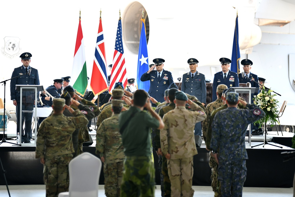 Heavy Airlift Wing Change of Command