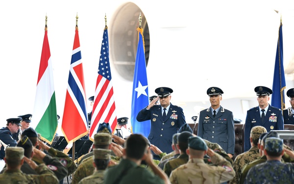 Heavy Airlift Wing Change of Command