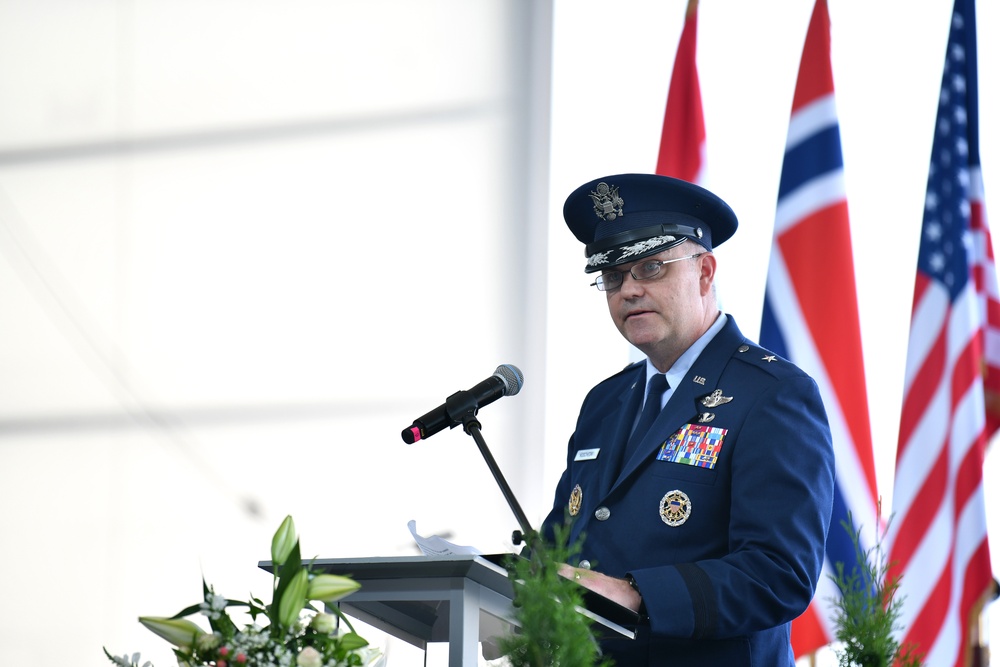 Heavy Airlift Wing Change of Command