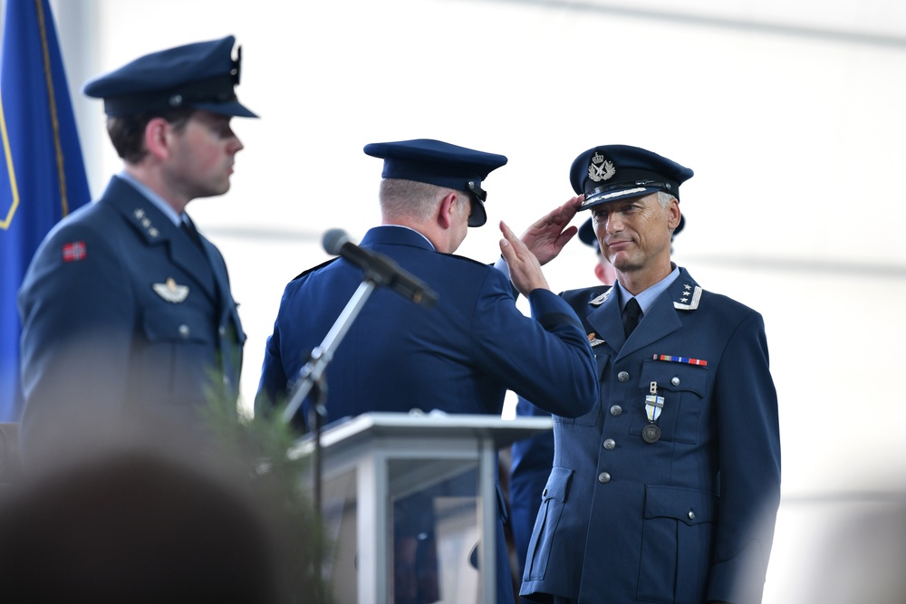 Heavy Airlift Wing Change of Command