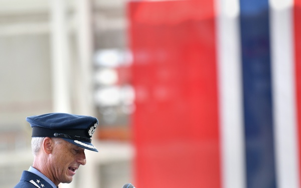 Heavy Airlift Wing Change of Command