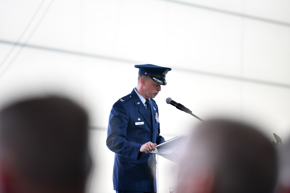 Heavy Airlift Wing Change of Command