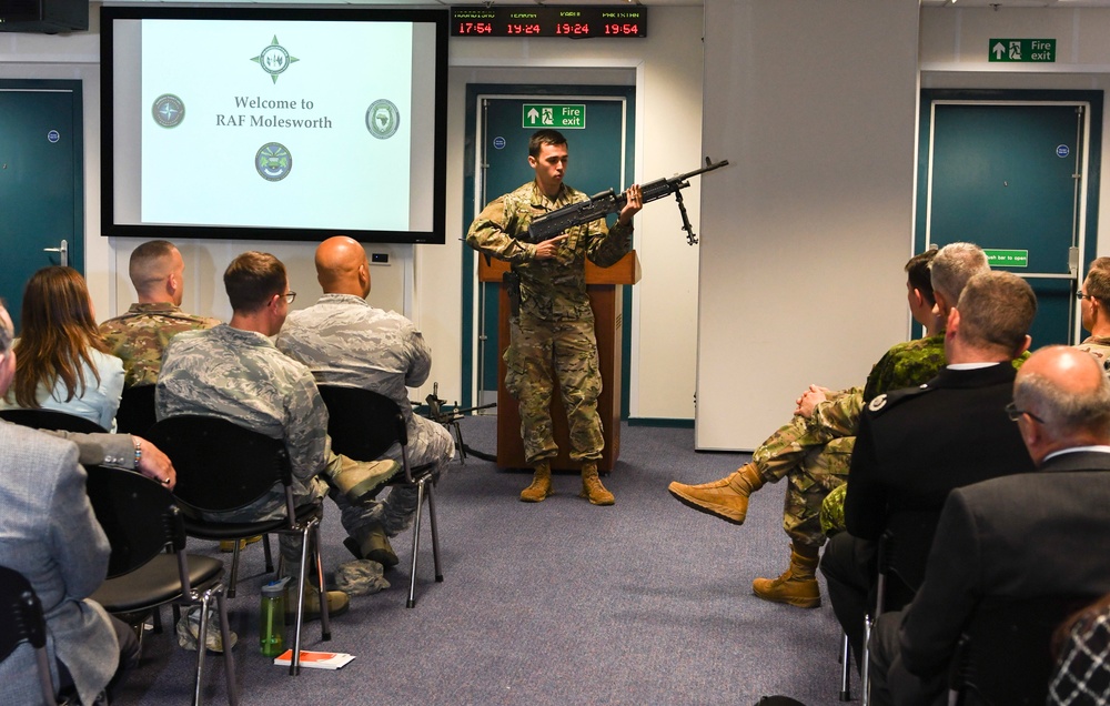 civic leaders visit RAF Molesworth