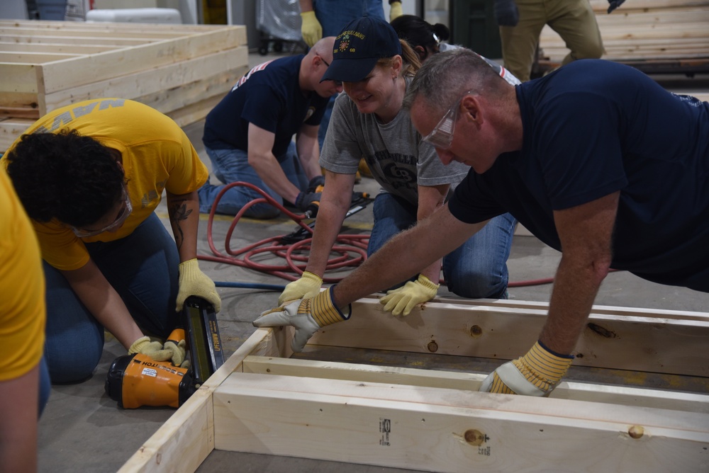 Quad Cities Navy Week helps Habitat for Humanity