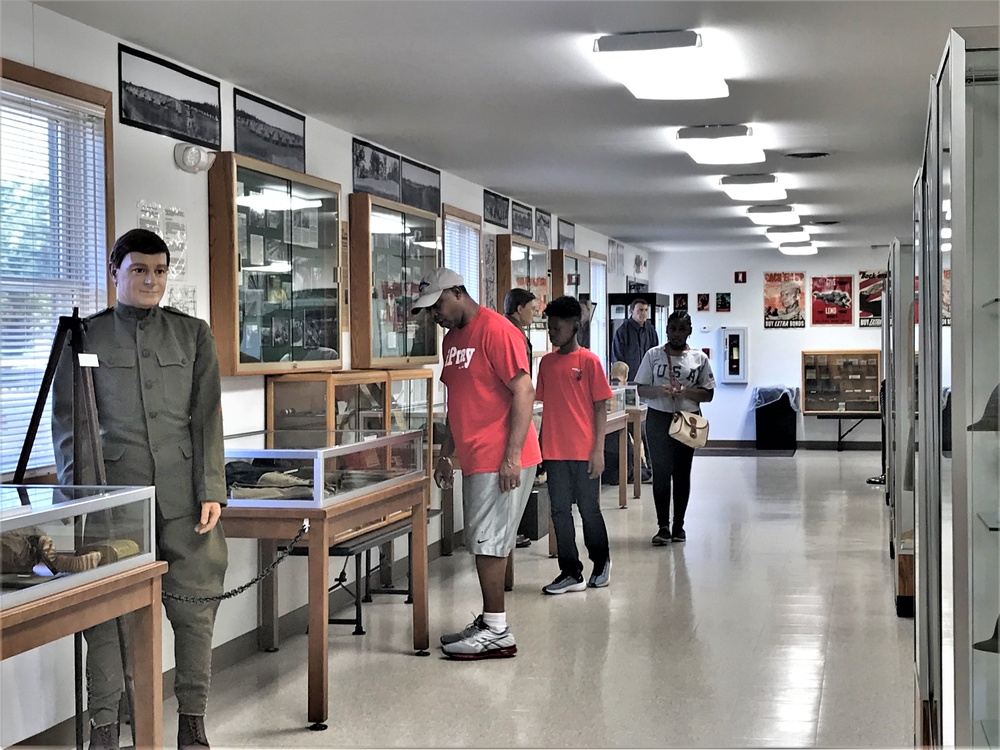 Dozens visit Fort McCoy's historic Commemorative Area during tours, open days