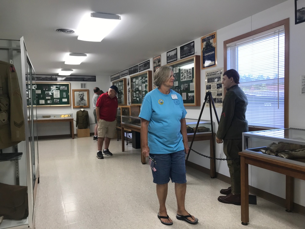 Dozens visit Fort McCoy's historic Commemorative Area during tours, open days