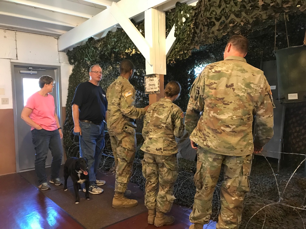 Dozens visit Fort McCoy's historic Commemorative Area during tours, open days