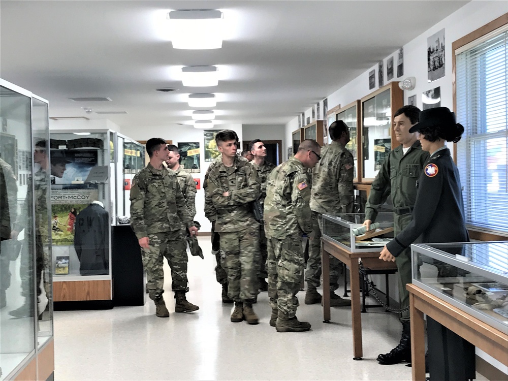 Dozens visit Fort McCoy's historic Commemorative Area during tours, open days