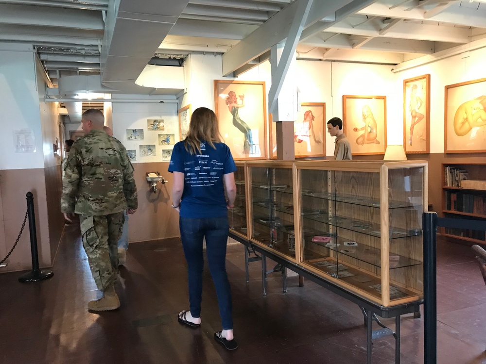 Dozens visit Fort McCoy's historic Commemorative Area during tours, open days