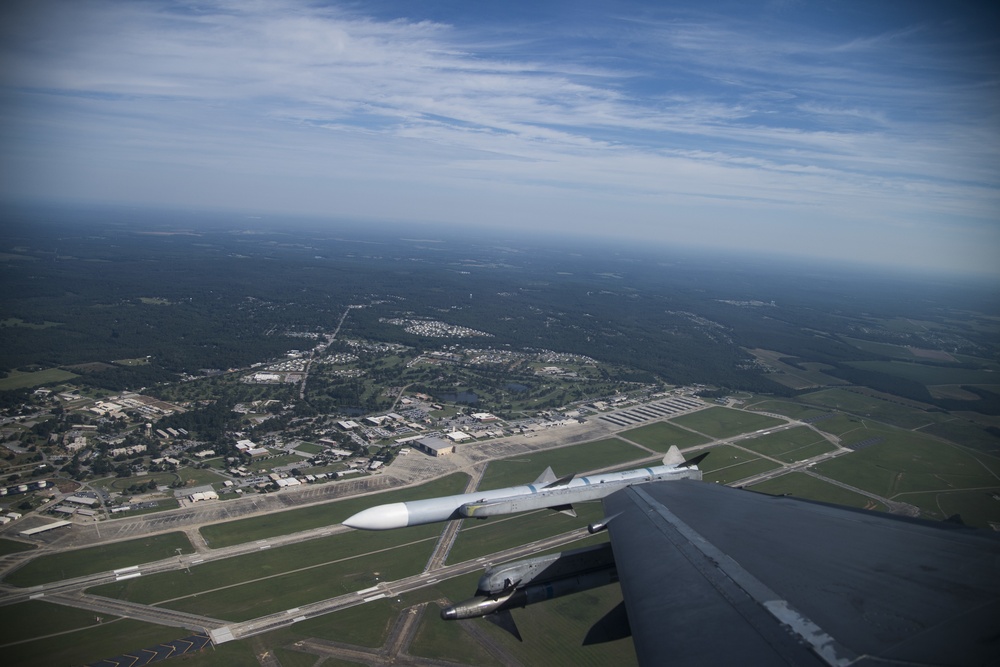 20th Fighter Wing Performs Mass Flyby